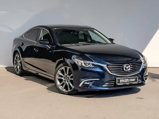 2017 Mazda 6 III (GJ) Рестайлинг, синий, 2240000 рублей, вид 3