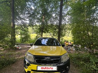 2017 Lada (ВАЗ) Granta I, жёлтый, 290000 рублей, вид 5