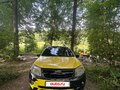 2017 Lada (ВАЗ) Granta I, жёлтый, 290000 рублей - вид 4