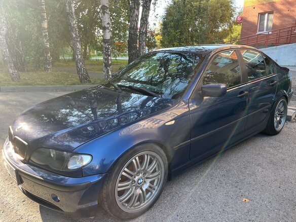 2004 BMW 3 серии 320d IV (E46) Рестайлинг, синий, 810000 рублей - вид 21