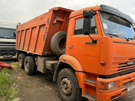 2008 КамАЗ 6520, оранжевый, 1800000 рублей, вид 5