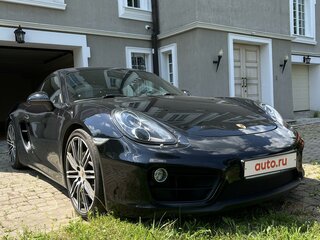 2016 Porsche Cayman II (981), чёрный, 4500000 рублей, вид 1