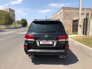 2014 Lexus LX 570 III Рестайлинг, чёрный, 4300000 рублей, вид 4