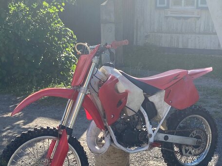 1993 Honda CR 125R, красный, 100000 рублей, вид 2
