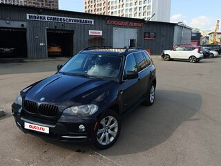2006 BMW X5 48i II (E70), чёрный, 1050000 рублей, вид 1