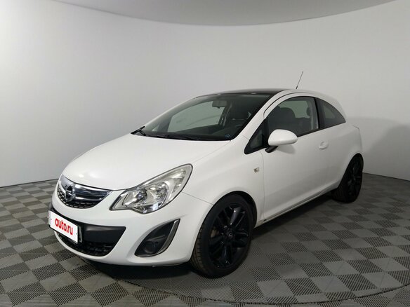 2011 Opel Corsa D Рестайлинг II, белый, 249000 рублей