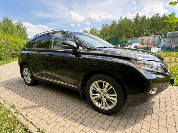 2011 Lexus RX 450h III, чёрный - вид 11