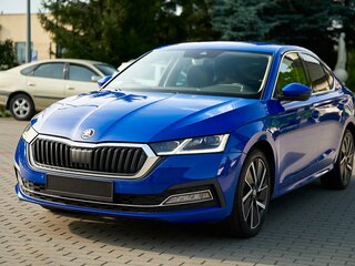 2021 Skoda Octavia IV (A8), синий, 2950000 рублей, вид 4