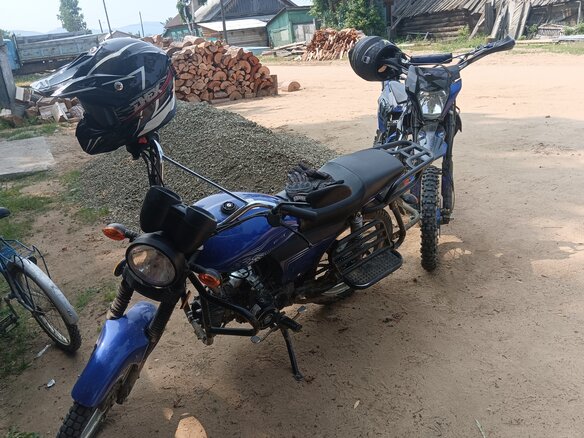 2024 Racer TRX125E, синий, 100000 рублей - вид 8