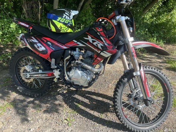 2022 Motoland XR250, красный, 120000 рублей - вид 1