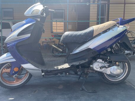 2020 Atlant 50cc, синий, 28000 рублей, вид 2