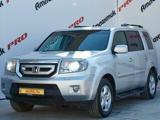 2008 Honda Pilot II, серебристый, 1250000 рублей, вид 1