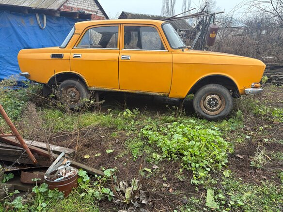 1985 Москвич 2140 2140, жёлтый - вид 2