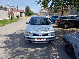 2002 Volkswagen Golf IV, серебристый, 360000 рублей, вид 1