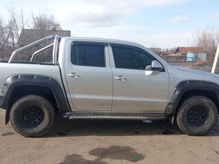 2015 Volkswagen Amarok Double Cab full-time I, серебристый, 2100000 рублей, вид 4