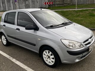 2008 Hyundai Getz I Рестайлинг, серебристый, 460000 рублей, вид 2
