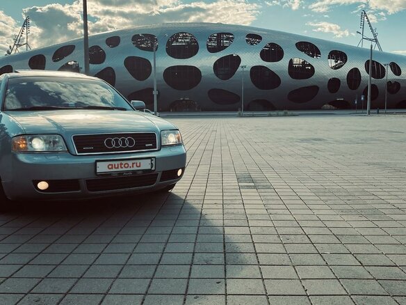 2002 Audi A6 II (C5) Рестайлинг, голубой, 475000 рублей - вид 14