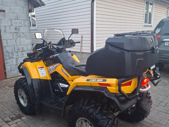 2011 BRP Can-Am Outlander MAX 650, жёлтый, 770000 рублей - вид 6