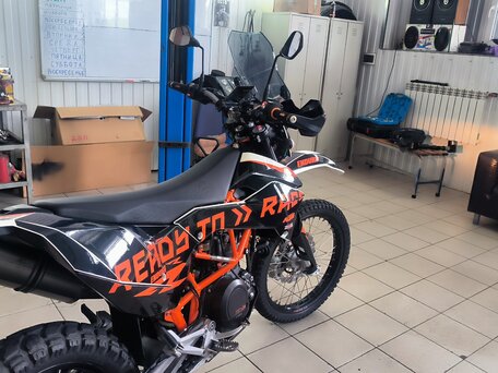 2016 KTM 690 Enduro R, оранжевый, 700000 рублей, вид 2