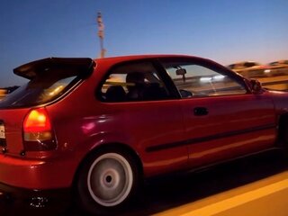 1996 Honda Civic VI, красный, 450000 рублей, вид 5