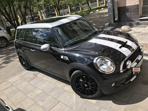 2009 Mini Clubman Cooper S I, чёрный - вид 2