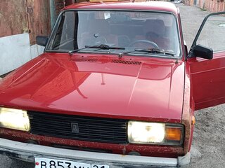 1990 Lada (ВАЗ) 2105, красный, 150000 рублей, вид 3
