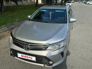 2016 Toyota Camry VII (XV50) Рестайлинг, серебристый, 1800000 рублей, вид 2