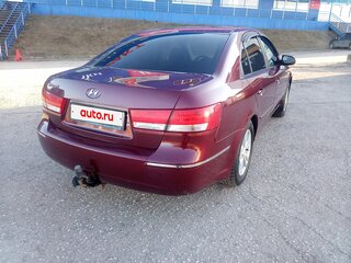 2008 Hyundai Sonata V (NF) Рестайлинг, пурпурный, 540000 рублей, вид 4