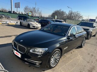 2013 BMW 7 серии Long 740Li xDrive V (F01/F02/F04) Рестайлинг, чёрный, 2100000 рублей, вид 1