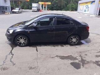 2012 Chevrolet Aveo II, чёрный, 650000 рублей, вид 3