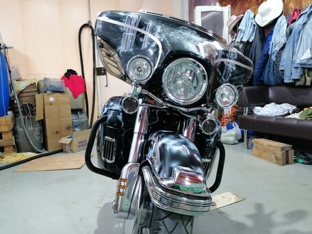 2003 Harley-Davidson Electra Glide, чёрный, 970000 рублей, вид 4