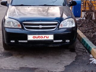 2007 Chevrolet Lacetti I, чёрный, 499000 рублей, вид 2