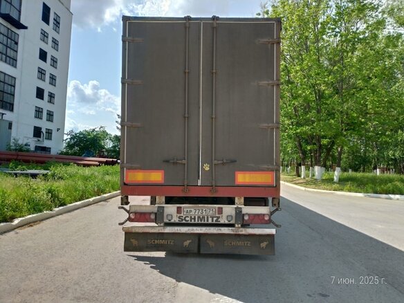 1998 Schmitz Cargobull 9084, красный, 615000 рублей - вид 5