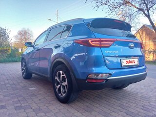 2018 Kia Sportage IV Рестайлинг, синий, 1700000 рублей, вид 5