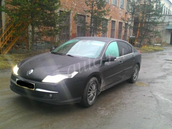 2008 Renault Laguna III, чёрный - вид 1