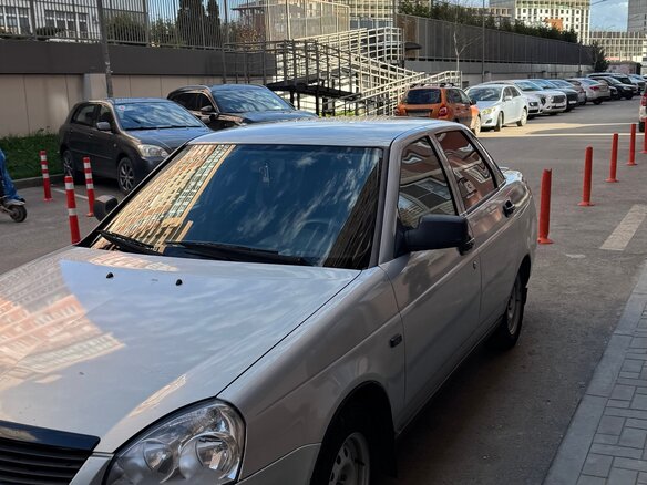 2008 Lada (ВАЗ) Priora I, серебристый, 390000 рублей - вид 1