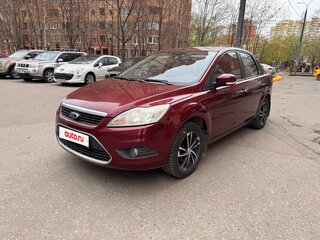 2009 Ford Focus II Рестайлинг, пурпурный, 440000 рублей, вид 1