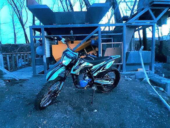 2024 Motoland CRF250, синий, 140000 рублей
