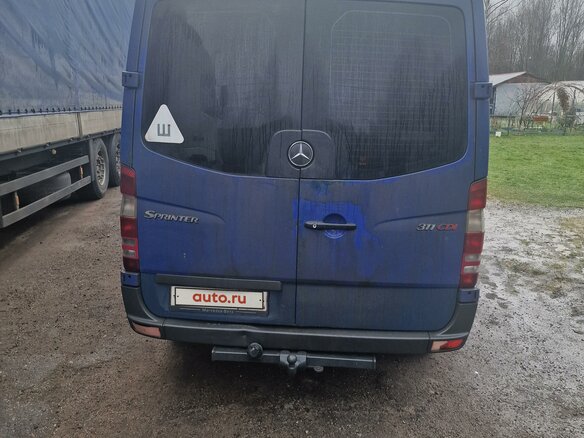 2006 Mercedes-Benz Sprinter, синий, 1700000 рублей - вид 6