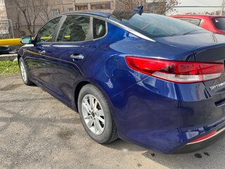 2017 Kia Optima IV, синий, 1495000 рублей, вид 4
