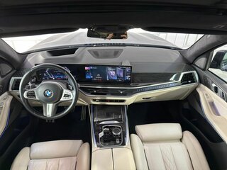 2022 BMW X7 40d I (G07) Рестайлинг, синий, 10550000 рублей, вид 2