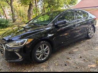 2016 Hyundai Elantra VI (AD), чёрный, 960000 рублей, вид 2