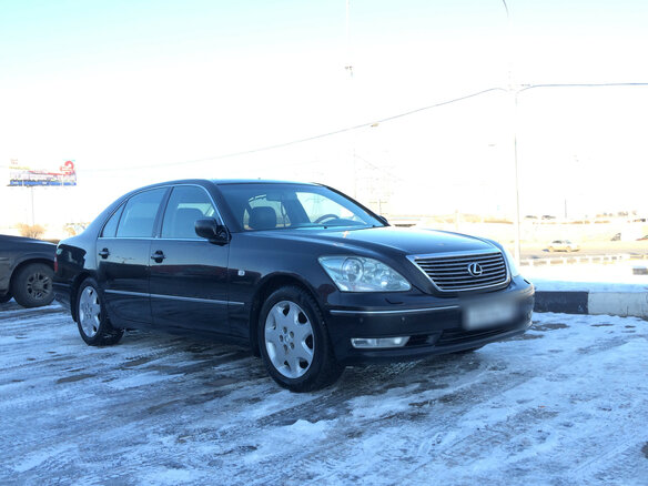 2006 Lexus LS 430 III Рестайлинг, чёрный - вид 8