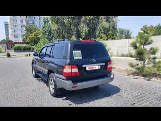2007 Toyota Land Cruiser 100 Series Рестайлинг 2, чёрный, 2100000 рублей, вид 3