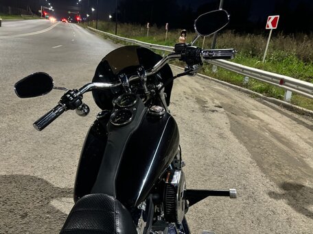 2016 Harley-Davidson Dyna Low Rider, чёрный, 1530000 рублей, вид 4