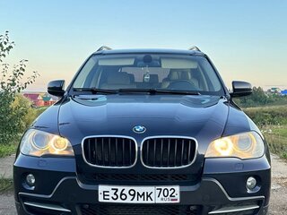 2007 BMW X5 3.0d II (E70), синий, 1400000 рублей, вид 1