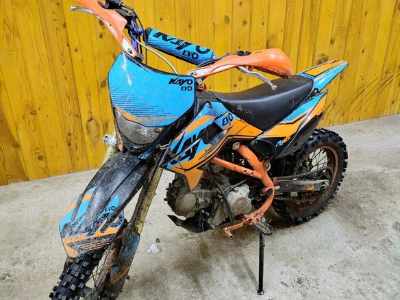 2023 Kayo Evolution YX125EM, оранжевый - вид 3