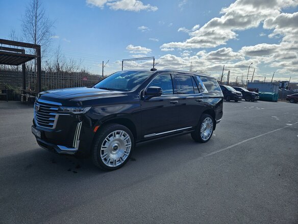 2021 Cadillac Escalade V, чёрный - вид 2