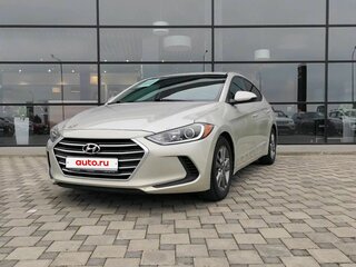 2016 Hyundai Elantra VI (AD), серый, 1450000 рублей, вид 1