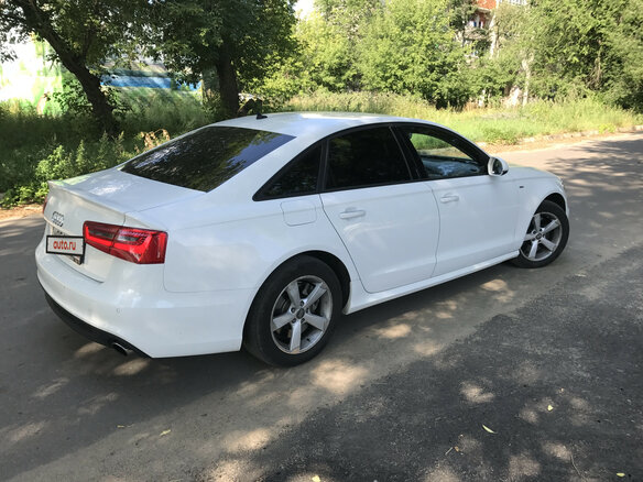 2012 Audi A6 IV (C7), белый - вид 3